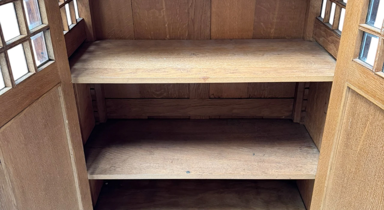 Arts & Crafts Armoire or Bookcase In the style of Architect Lauweriks, 1890s